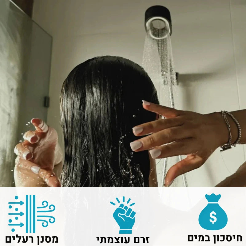 ראש המקלחת - AquaGlow